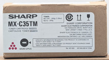 Genuine Sharp MX-C35TM Magenta Toner Cartridg...