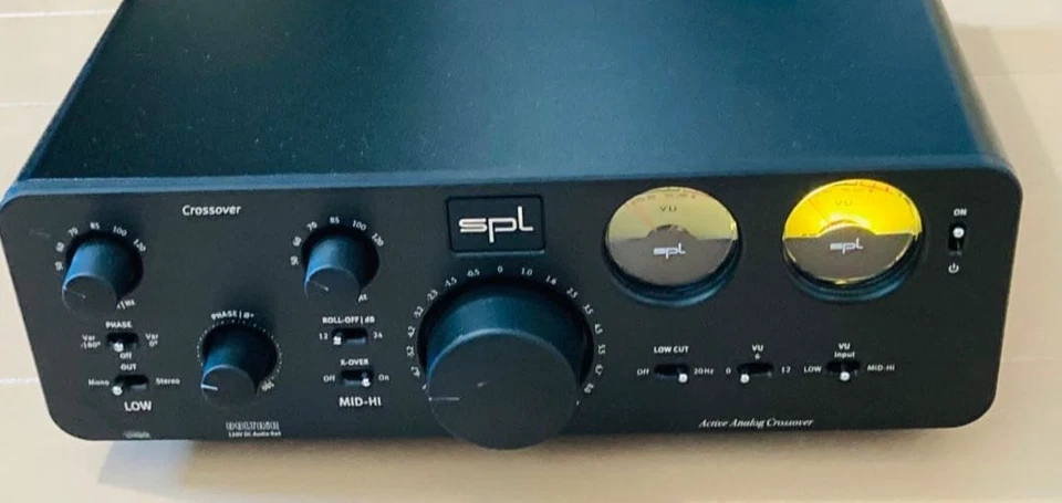 SPL Crossover Black High-End Analog Crossover Working VU Meter Issue - Image 2 of 4