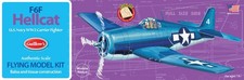 F6F Hellcat Model Kit - Balsa Wood Airplane - 16 1/2 in Wingspan