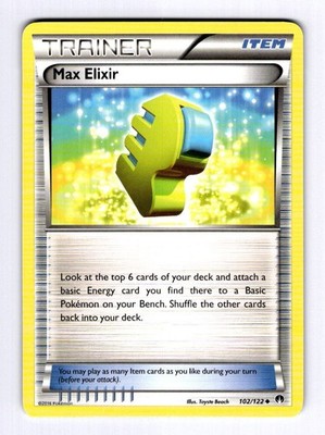 Max Elixir XY - BREAKpoint #102 (2016) Uncommon MP Pokemon