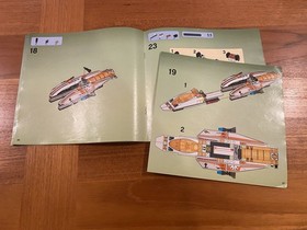 LEGO Space Mars Mission 7647 MX-41 Switch Fighter, All Parts, No Stickers