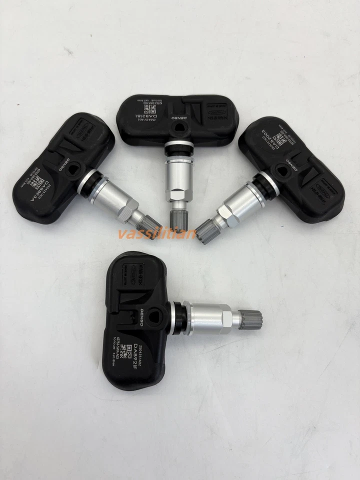 DENSO 4X Tire Pressure Sensors 42753-SWA-A03 315MHz for Honda CR-V 07-11 - Image 3 of 4