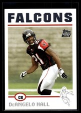 DeAngelo Hall 2004 Topps Rookie Card #321. rookie card picture