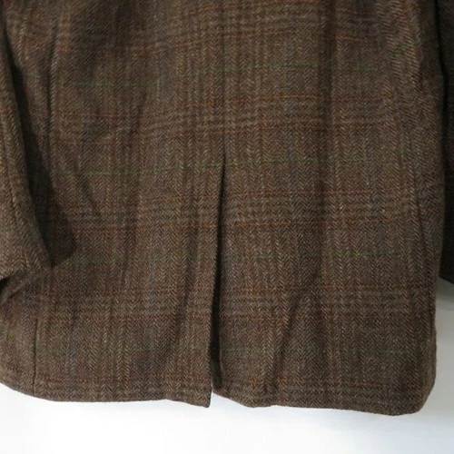 Porter Classic Hand Work Anorak Jacket 16AW Size 3 Brown Wool image 3