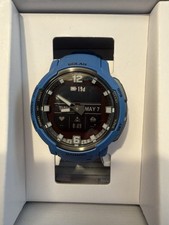 Garmin Instinct Crossover Solar Hybrid Smartwatch - Blue 010-02730-12 