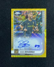 2025 Topps Chrome Denis Bouanga 20/50 Majo League Auto Gold Wave #CA-DB EE56