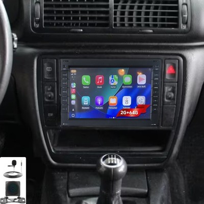 2G+64GB Android 15 Autoradio Carplay Navi Für VW Passat 3B2 3B3 3B5 3B6 3BG Kam