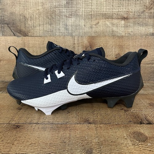 Nike Football Cleats Mens Size 10 WIDE Navy Blue Vapor Edge Speed 360 2 TB NEW - Picture 2 of 12