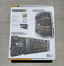 ToughBuilt StackTech 2-Shelf System, Wall Mou...