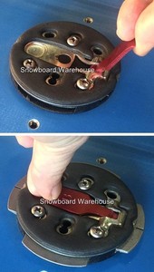 (2) Burton Quick Disc Release Install-Remove Fast Snowboard Bindings K2-QR2 $100