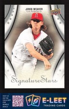 2009 Upper Deck Signature Stars Jered Weaver #56