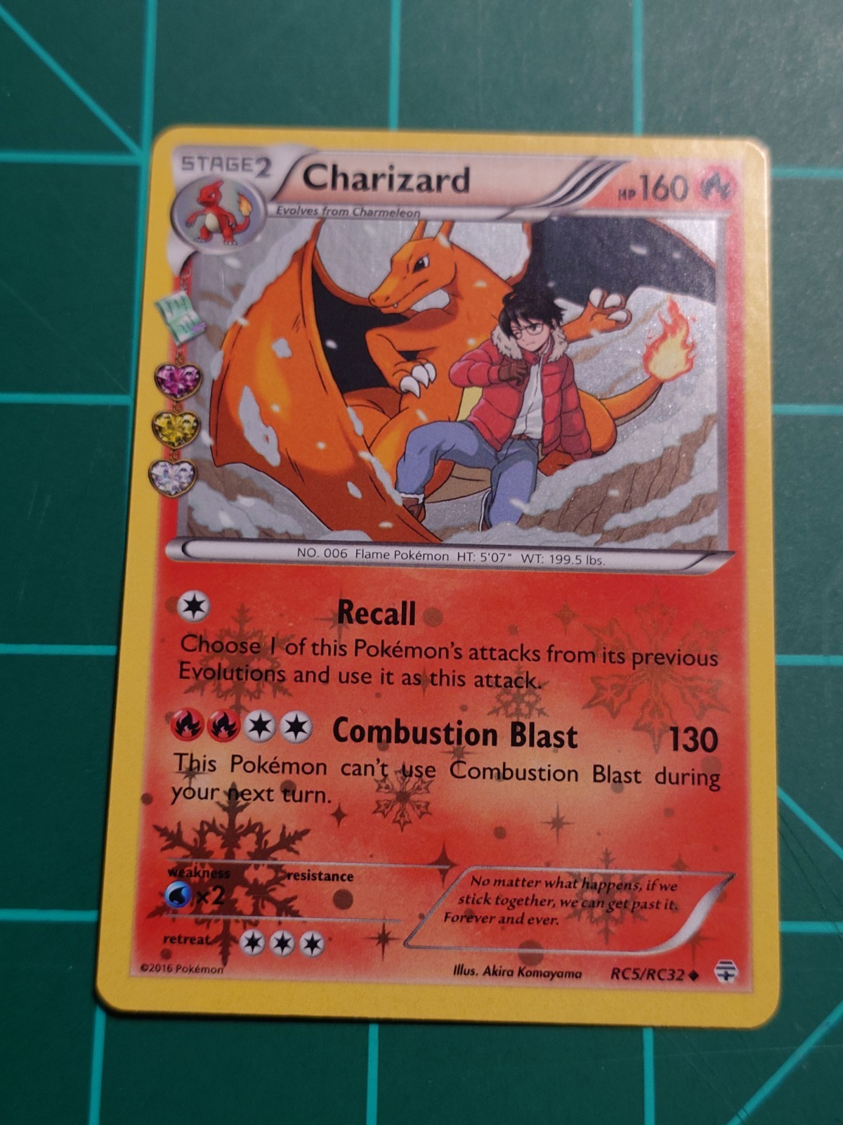 Charizard RC5/RC32 Holo LP Pokemon TCG Card Radiant Collection Generations