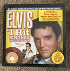 ELVIS PRESLEY #1 Hit Singles Collection 2001 23 x RED 7" POSTER WOOD BOX  sealed