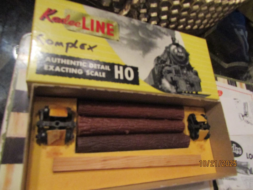 Vintage Kadee HO L-103 Truss Logging Log Car Kit NOS - Image 2 of 4
