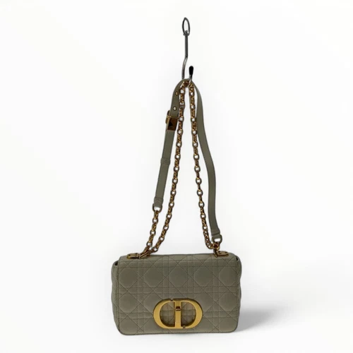 Petit sac à bandoulière chaîne Christian Dior Caro 7856
