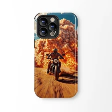 Motorcycle Cafe Racer iPhone Case Bumper Shockproof Phone Case For Apple iPhone
