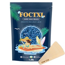 FOCTXI Hard Wax Beads, 1.2lb Wax Beans for Hair Removal Sensitive Skin  10 L...