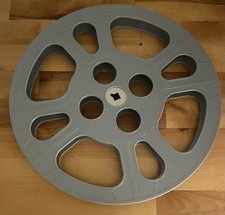 16MM 800 FT Reel, Grey Plastic Movie Film Reel, 16mm 800' Reel - NEW