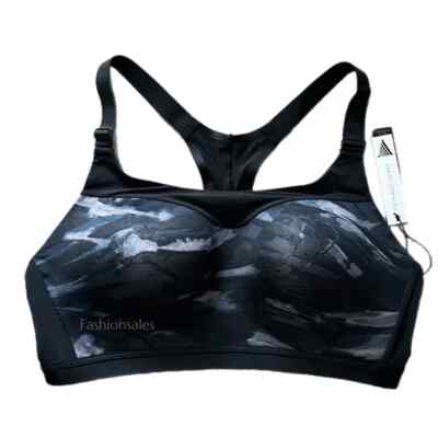Victorias Secret Incredible Maximum Support Sweat On Point Sports Bra Black New