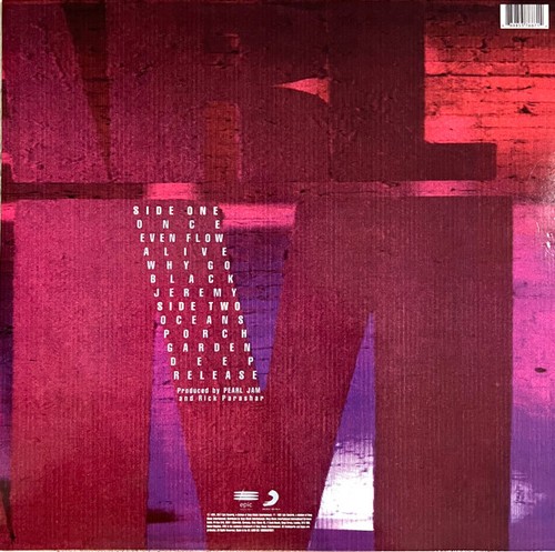 Pearl Jam - Ten (LP, Album, RE, RP, Pal) (Mint (M)) - Picture 2 of 5