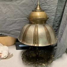 large Handmade metal bird feeder