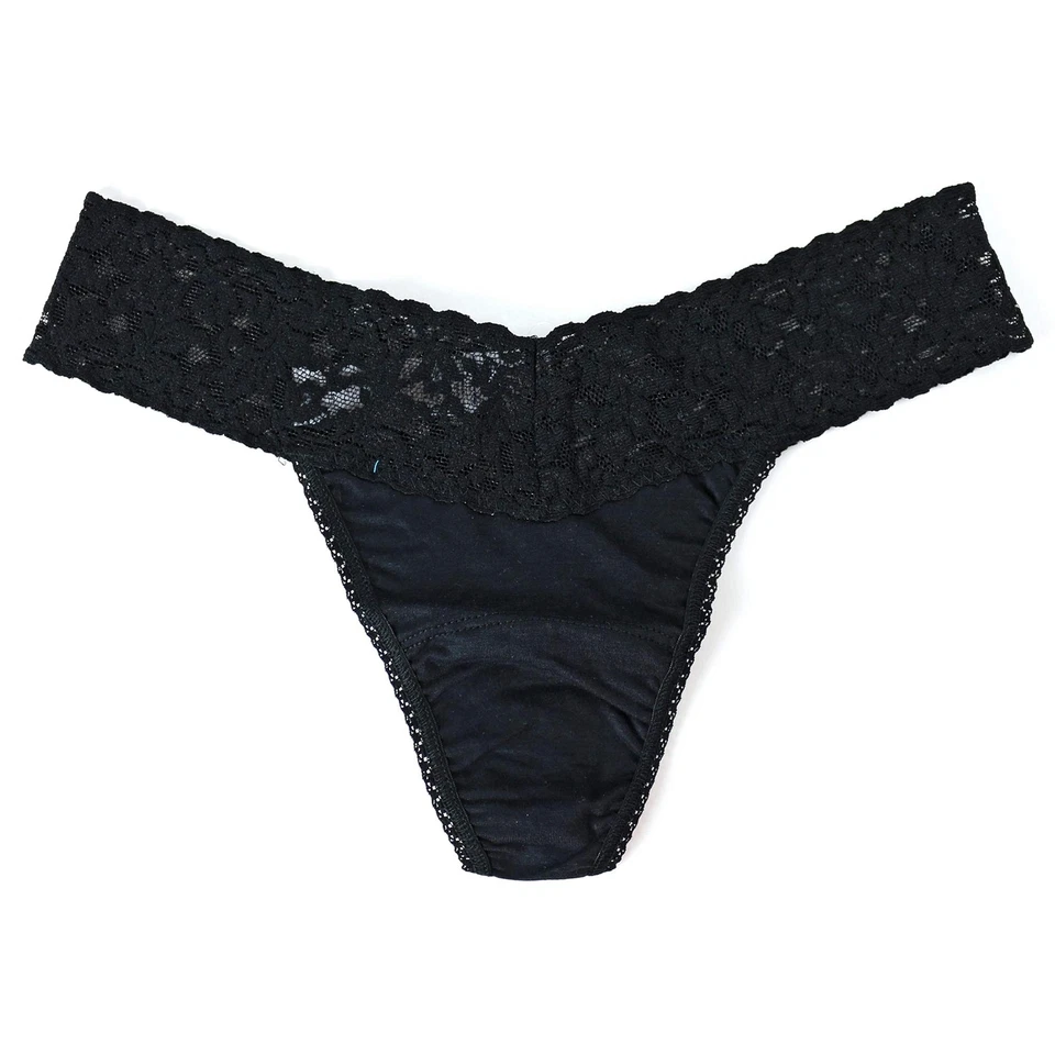 Hanky Panky 297955 Mujer Tiro Bajo Algodón Tanga Paquete de 3 Talla Única (2-12) Foto 2 de 4