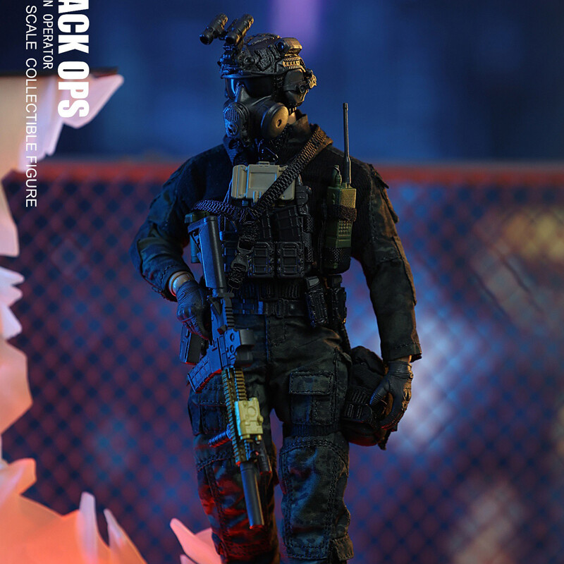 HASUKI BLACK OPS Unknown Operator 1/12 16cm Scale