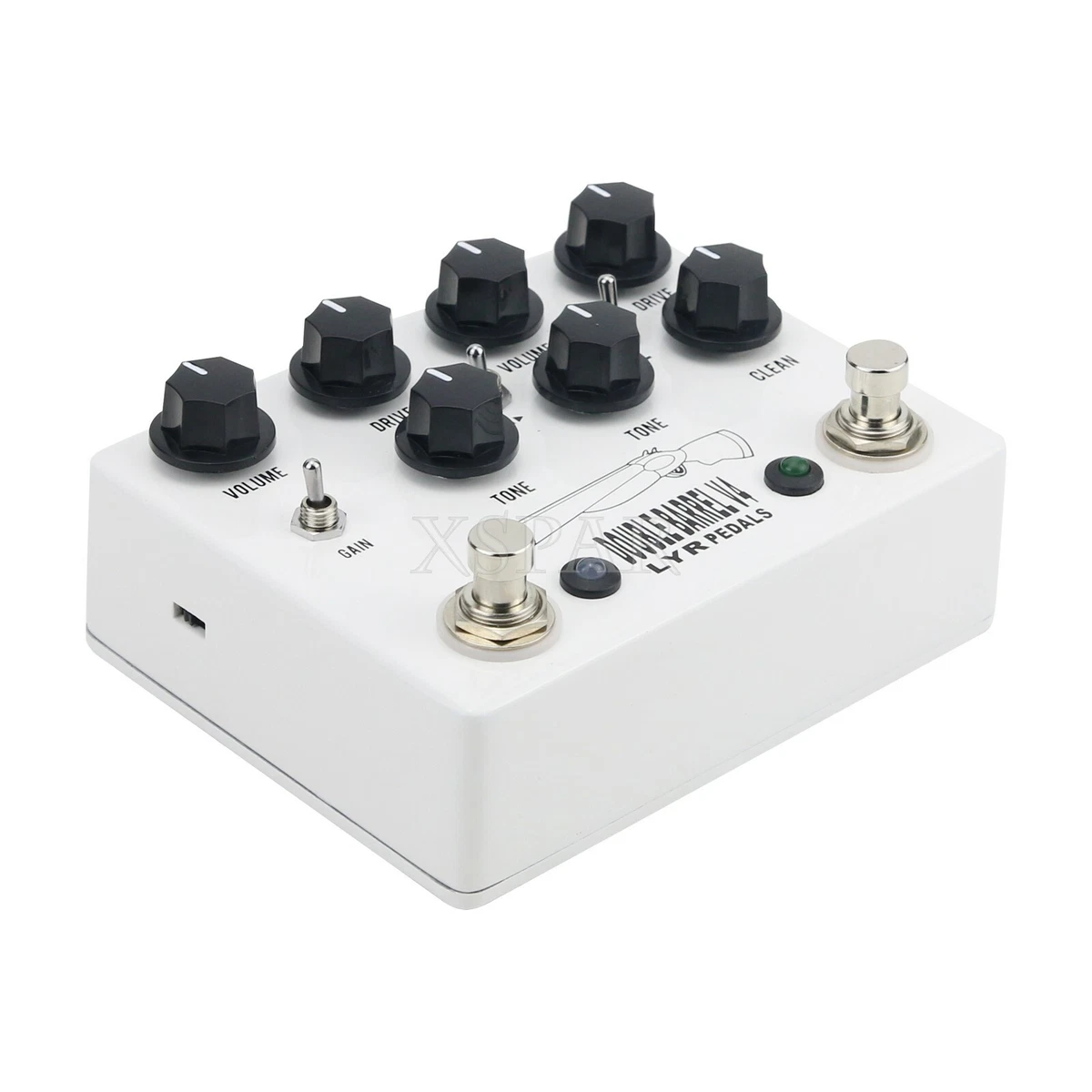 LYR Pedal Overdrive Stompbox Pedal Guitar Pedal Replacement for