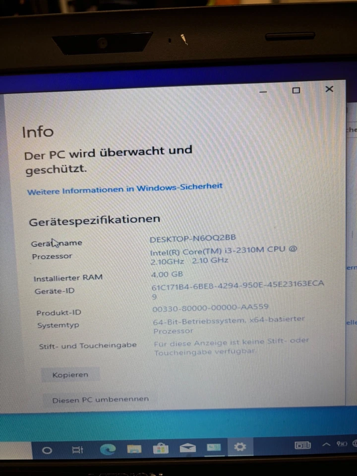 MEDION AKOYA MD98680 Laptop Notebook - 17,3" Intel Core i3, Windows 10, Laufwerk - Bild 3 von 4