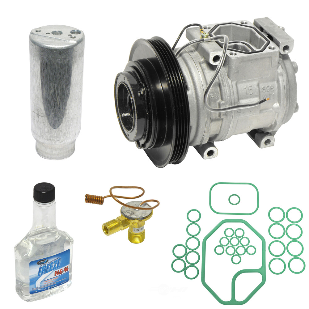 A/C Compressor Kit-Compressor Replacement Kit UAC fits 89-92 Toyota ...