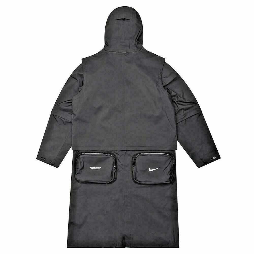 Nike x Undercover NikeLab 2-in-1 Parka Jacket -Black -Size M Nike x Undercover NikeLab 2-in-1 Parka Jacket -Black -Size M