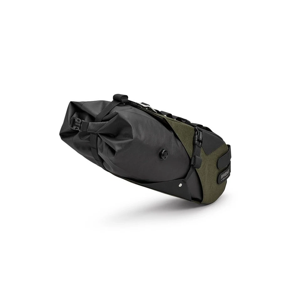 Brooks England Scape Seat Bag Regular Mud Green - Image 2 of 4