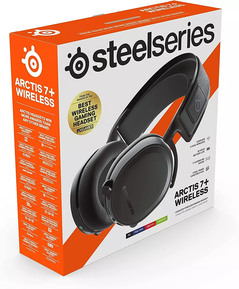 Casque gaming sans fil SteelSeries Arctis 7+ –