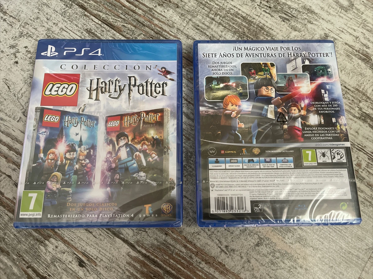 JUEGO PLAYSTATION LEGO COLECCION HARRY POTTER REMASTERIZADO PS4 PRECINTADO