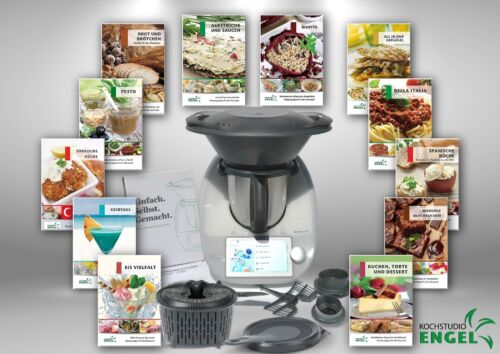 Vorwerk-Thermomix-TM6-COOKIDOO-und-XXL-Zubehoer-Varoma-NEU-OVP-TM-6-Kochbuecher