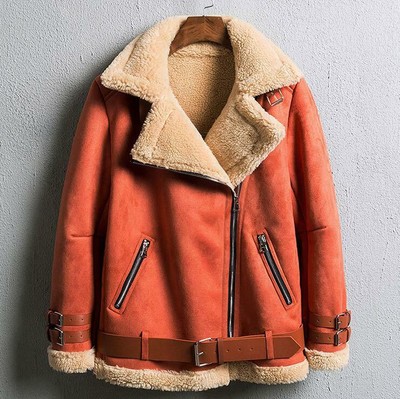 fleece biker jacket womens