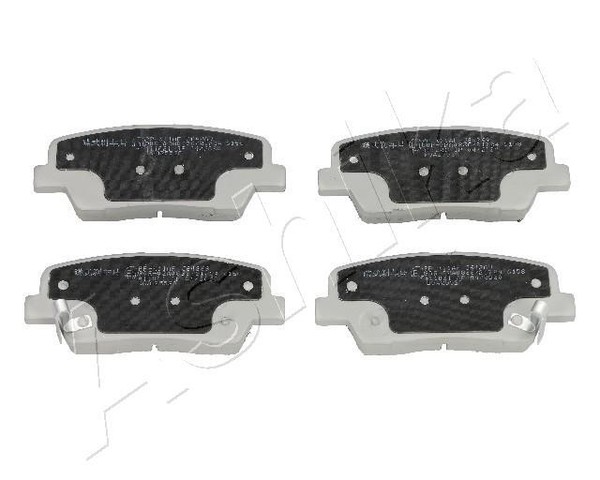 Ashika BremsbeläGe Bremsbelegsatz Hinten FüR Hyundai Santa Fé II Grand KIA-image