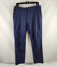 Rhone Pants Mens 33x29 Commuter Pant Slim Straight Navy Stretch