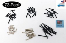 72-Pack: Assorted Size PC CPU Cooling Fan on Heatsink Installation Screws Kit