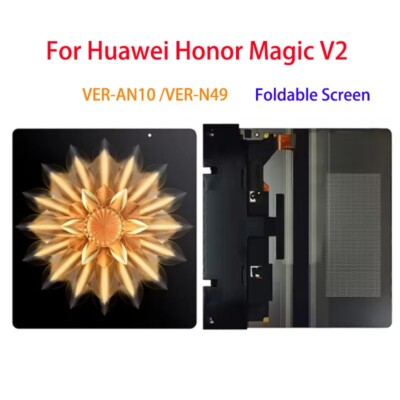 7.92'' Original For Honor Magic V2 VER-AN10 Foldable LCD Display Screen Digitizer