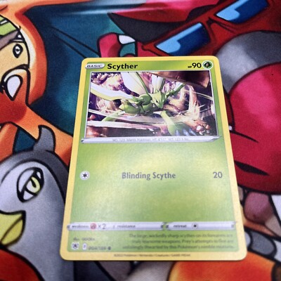 Pokémon TCG Scyther Sword & Shield - Astral Radiance 004/189 Regular Common