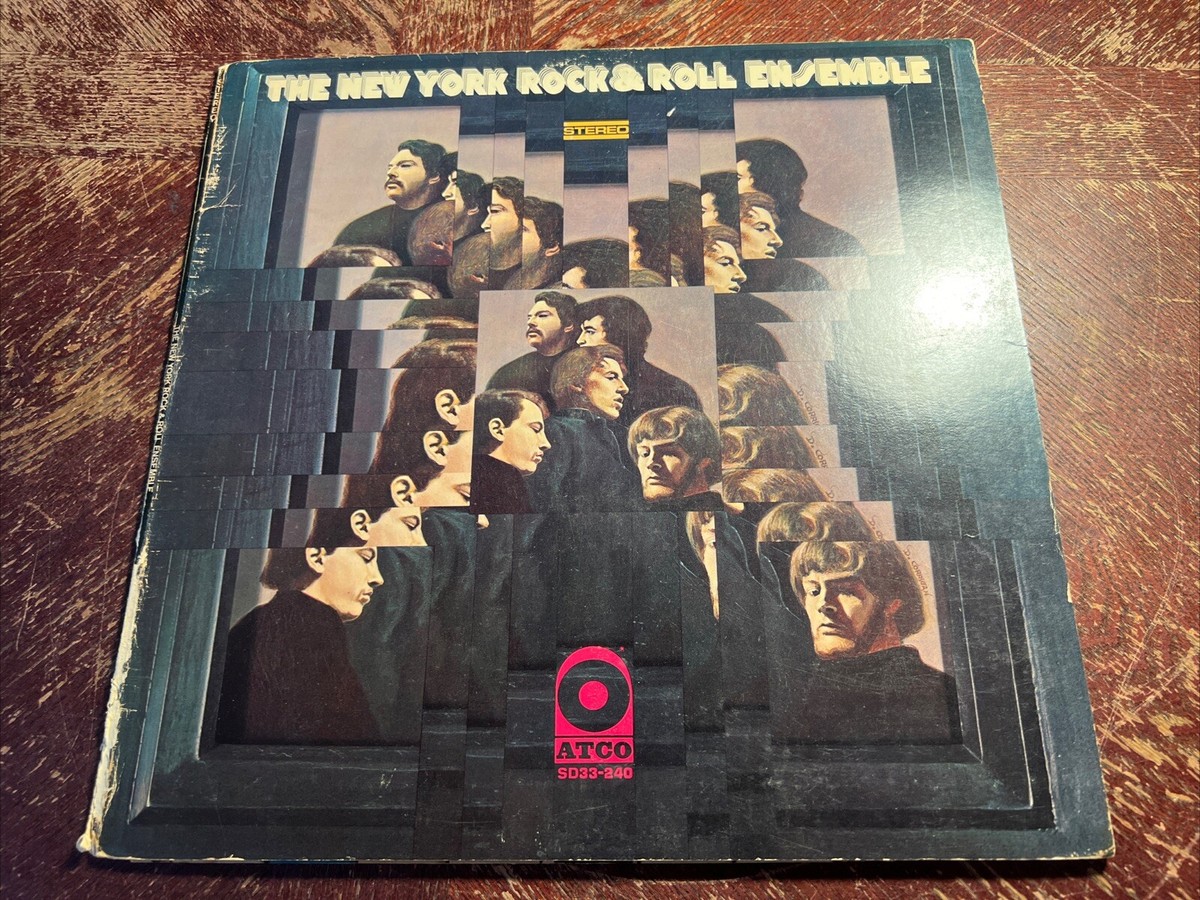 The New York Rock & Roll Ensemble S/T 12” Vinyl LP Atco SD33-240