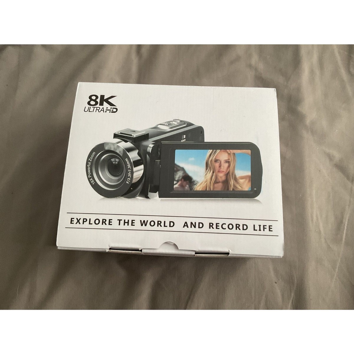 8K 64MP Video Camera 18X Digital Camcorder Video Camera 3.0 inch
