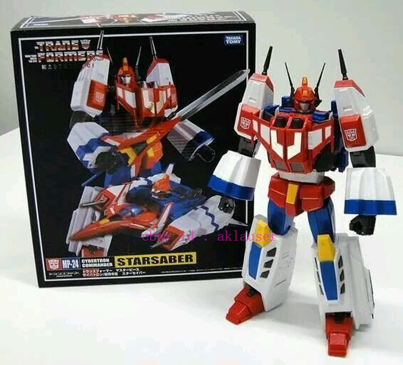 Perfect new Takara Tomy Masterpiece Mp24 Mp-24 Starsaber