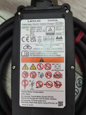 LEXUS TOYOTA 電気自動車用充電コード G9060-76020