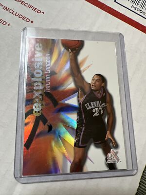 TRAJAN LANGDON 1999-00 SkyBox E-X E-Xplosive #XP4 1419/1900 Cavaliers   05/13