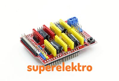 UNO CNC Shield V3 mit 4 Steckplätzen für A4988 Schrittmotor-Treiber GRBL Board