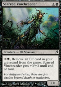 Scarred Vinebreeder x4 - Lorwyn - NM-Mint, English - Lorwyn