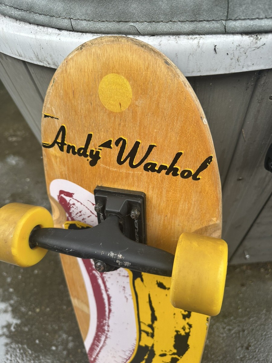 Andy Warhol 36inch Banana Complete Skateboard “Alien Workshop