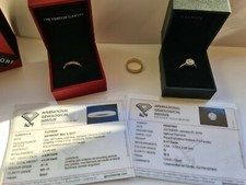 RRP £3000 H. Samuel forever diamond 18k gold engagement, eternity, wedding set